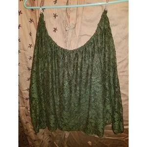 Long sleeve lace top